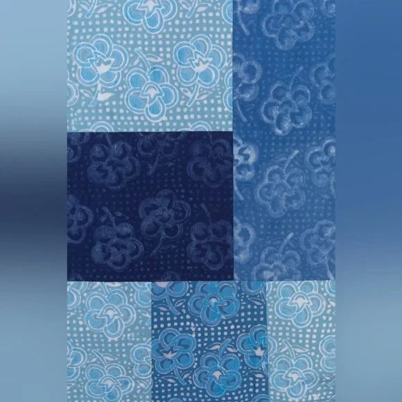 NWT Christy Dawn The Ambre Dress - Indigo Blues - Size Medium - Organic Cotton - Picture 6 of 16